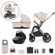 Venicci Upline 2 - 3 in 1 Travel System Bundle, Stone Beige