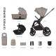 Venicci Upline 2 - 3 in 1 Travel System Bundle, Taupe