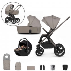 Venicci Upline 2 - 3 in 1 Travel System Bundle, Taupe