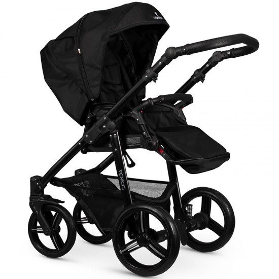 folding venicci pram with seat unit