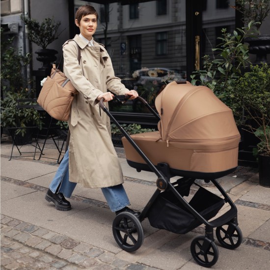 Venicci Claro 2 in 1 Pram Bundle, Caramel