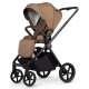 Venicci Claro 3 in 1 + Base Complete Travel System Bundle, Caramel