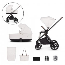 Venicci Claro 2 in 1 Pram Bundle, Vanilla