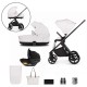 Venicci Claro 3 in 1 Travel System Bundle, Vanilla