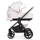 Venicci Claro 3 in 1 Travel System Bundle, Vanilla