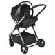 Viano Matrix 3 in 1 Travel System + Isofix Base & FREE Bag, Charcoal