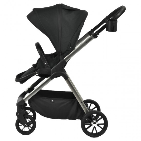 Viano Matrix 3 in 1 Travel System + FREE Bag, Charcoal