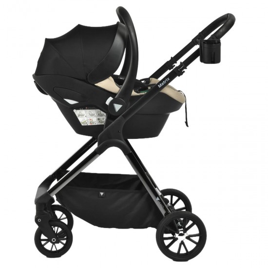 Viano Matrix 3 in 1 Travel System + FREE Bag, Sand