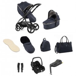 egg 3 Luxury Cabriofix i-Size Travel System Bundle + FREE Overnight Bag, Celestial