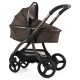 egg 3 Luxury Shell i-Size Travel System Bundle, Chocolate Velvet