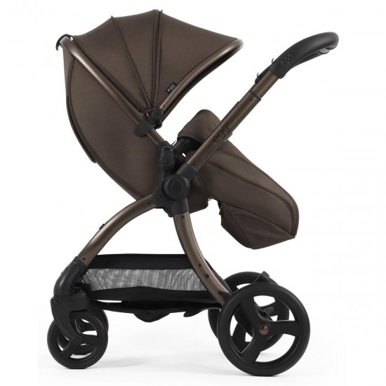 egg 3 Stroller + Luxury Seat Liner, Chocolate Velvet