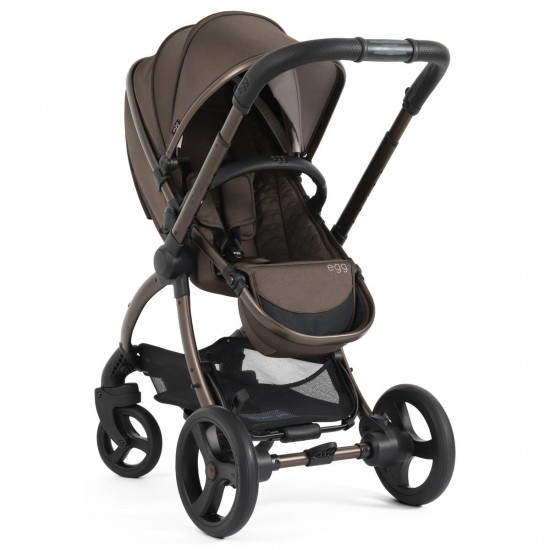 egg 3 Stroller + Luxury Seat Liner, Chocolate Velvet