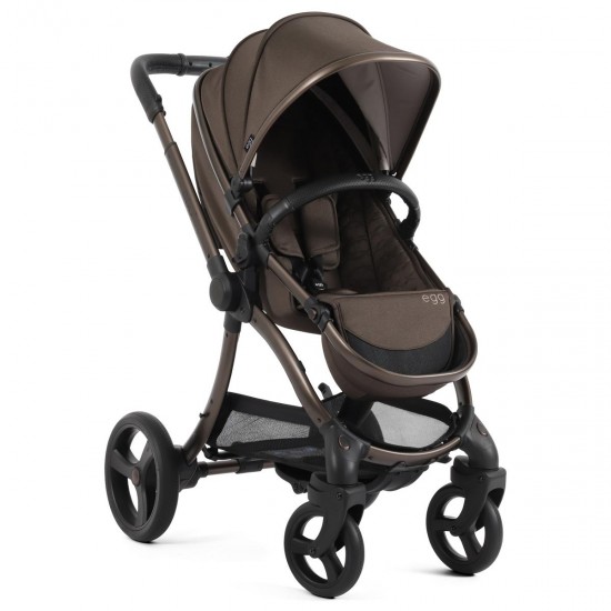 egg 3 Stroller + Luxury Seat Liner, Chocolate Velvet