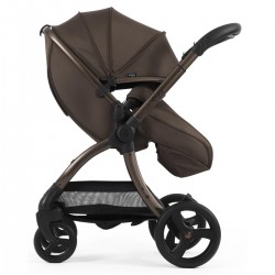 egg 3 Stroller + Luxury Seat Liner, Chocolate Velvet