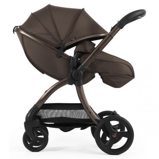 egg 3 Stroller + Luxury Seat Liner, Chocolate Velvet