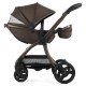 egg 3 Stroller + Luxury Seat Liner, Chocolate Velvet