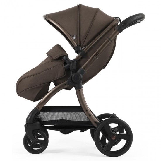 egg 3 Stroller + Luxury Seat Liner, Chocolate Velvet