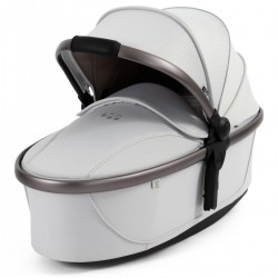 egg 3 Carrycot, Houndstooth Silver