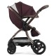 egg 3 Luxury Shell i-Size Travel System Bundle, Mulberry