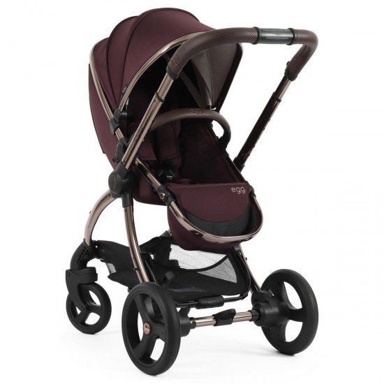 egg 3 Stroller + Luxury Seat Liner, Mulberry