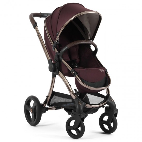 egg 3 Stroller + Luxury Seat Liner, Mulberry