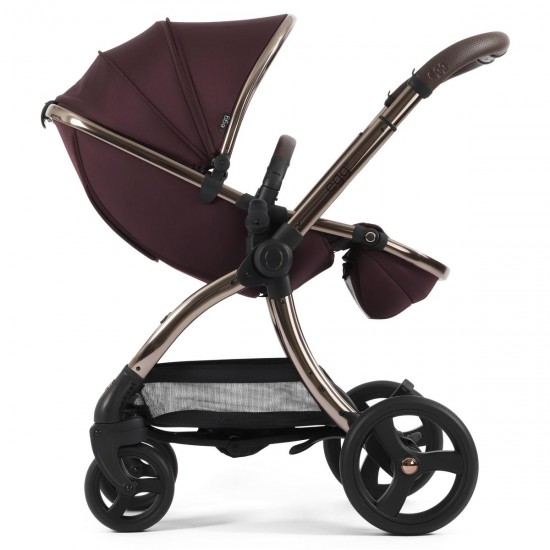 egg 3 Stroller + Luxury Seat Liner, Mulberry