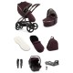 egg 3 Luxury Shell i-Size Travel System Bundle, Mulberry