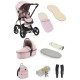 egg 2 Snuggle 9-Piece Pram Bundle, Hush Violet