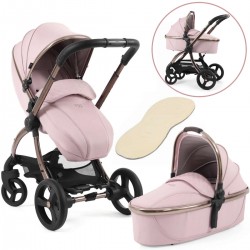 egg 2 Stroller + Carrycot + Luxury Seat Liner, Hush Violet