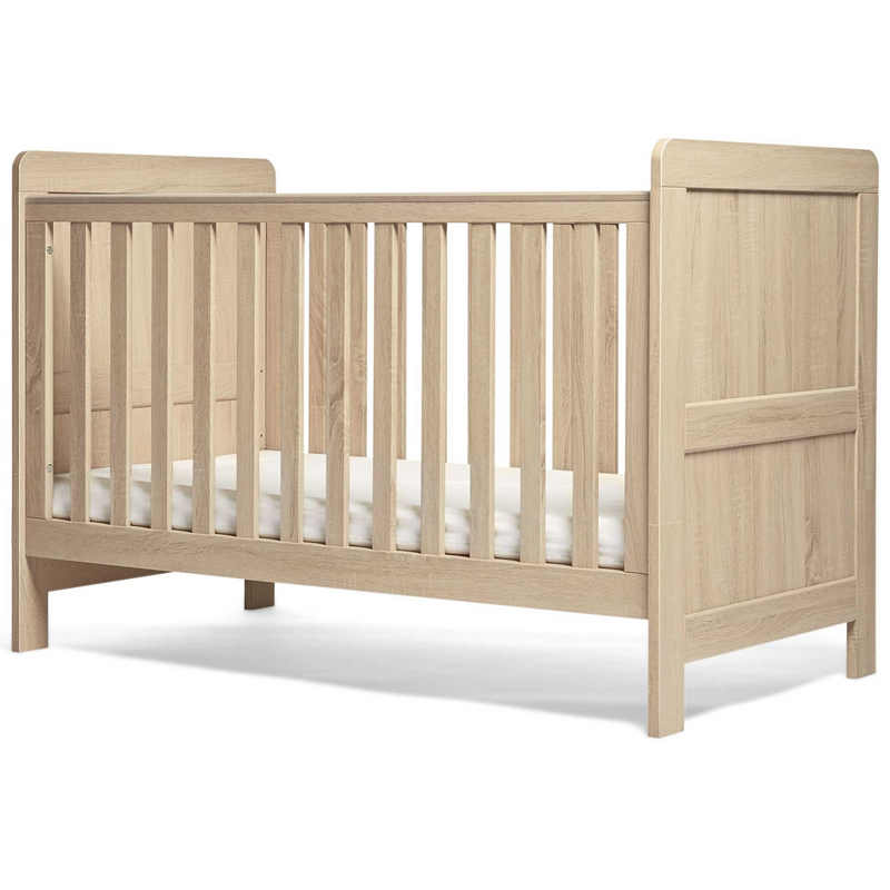 mamas and papas cot bed size